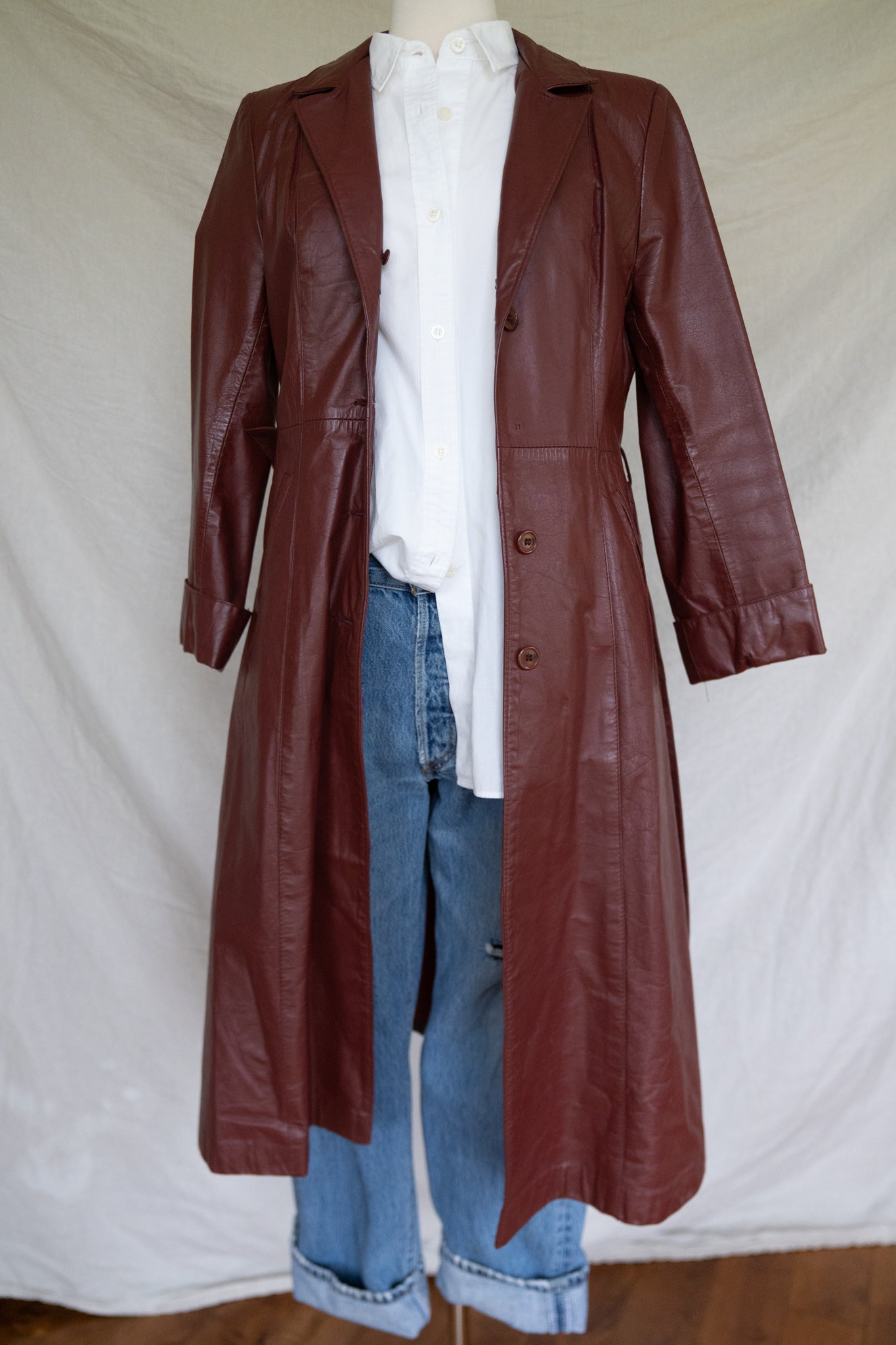 Leather Trench