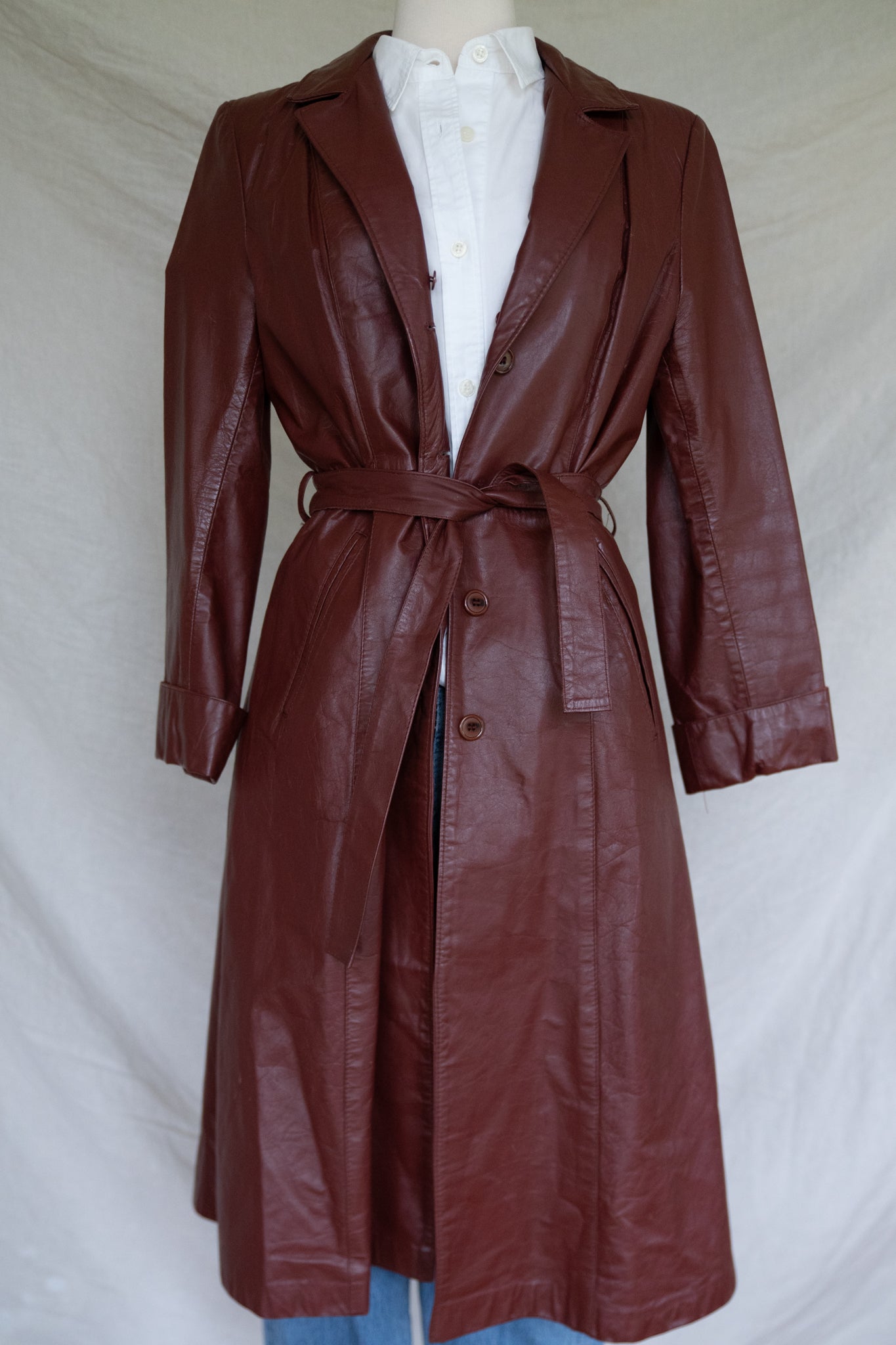 Leather Trench