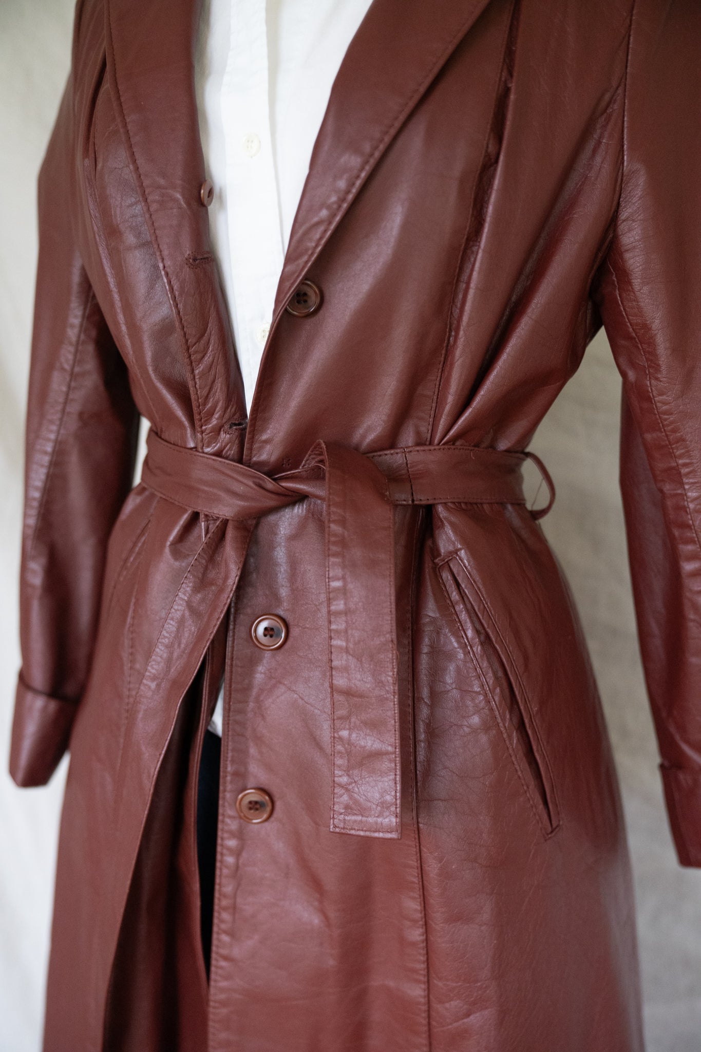 Leather Trench