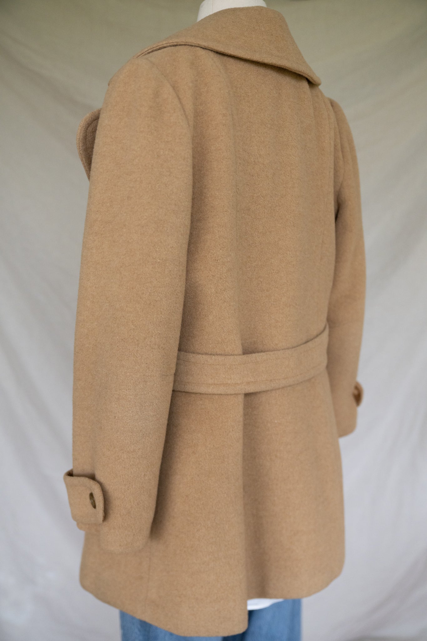 Camel Hair Peacoat