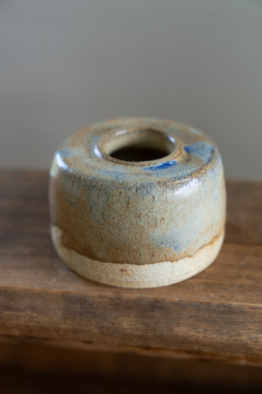 Hand-Thrown Short Vase