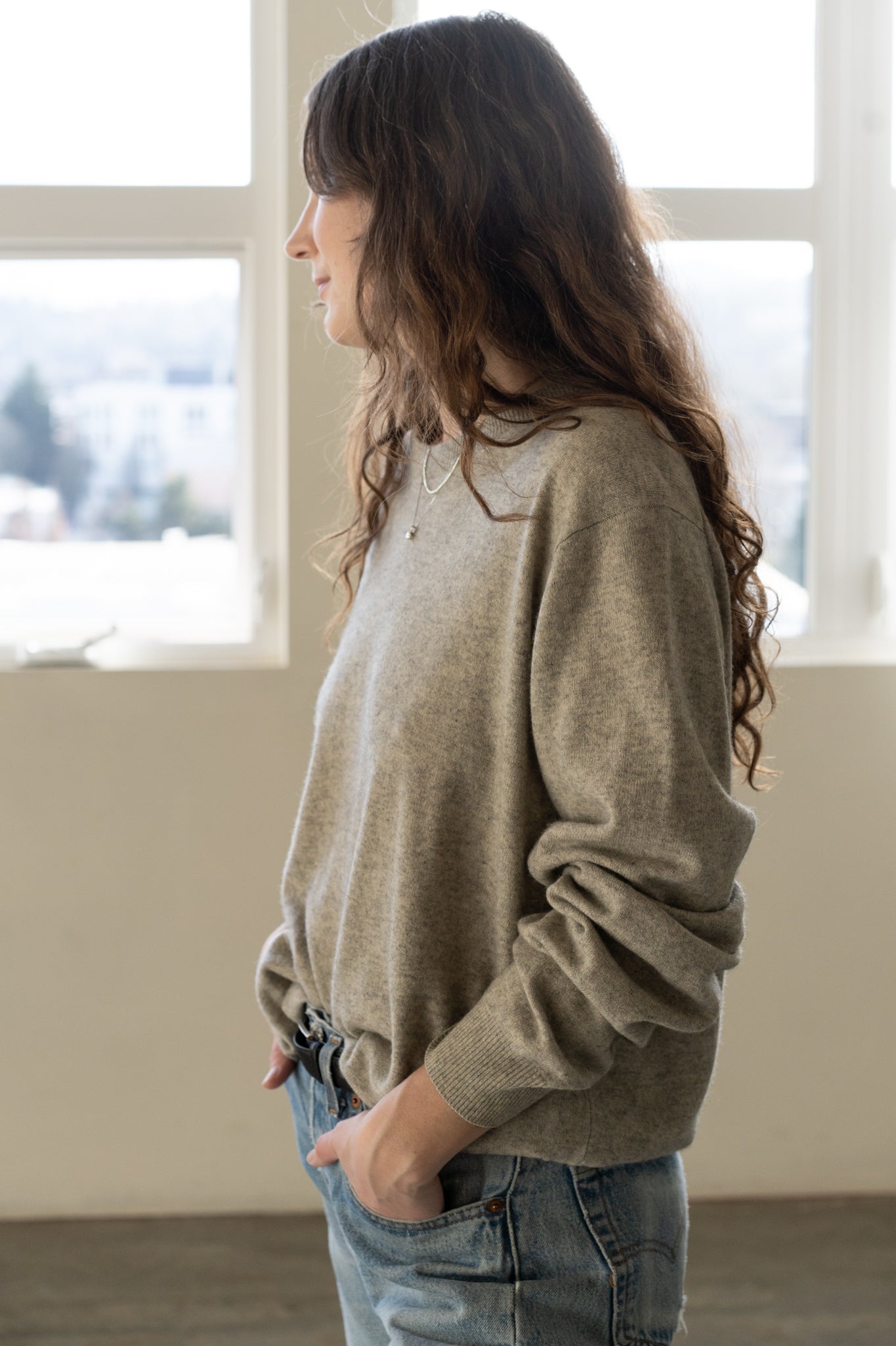 Daniel Bishop Cashmere Sweater — 2-Ply