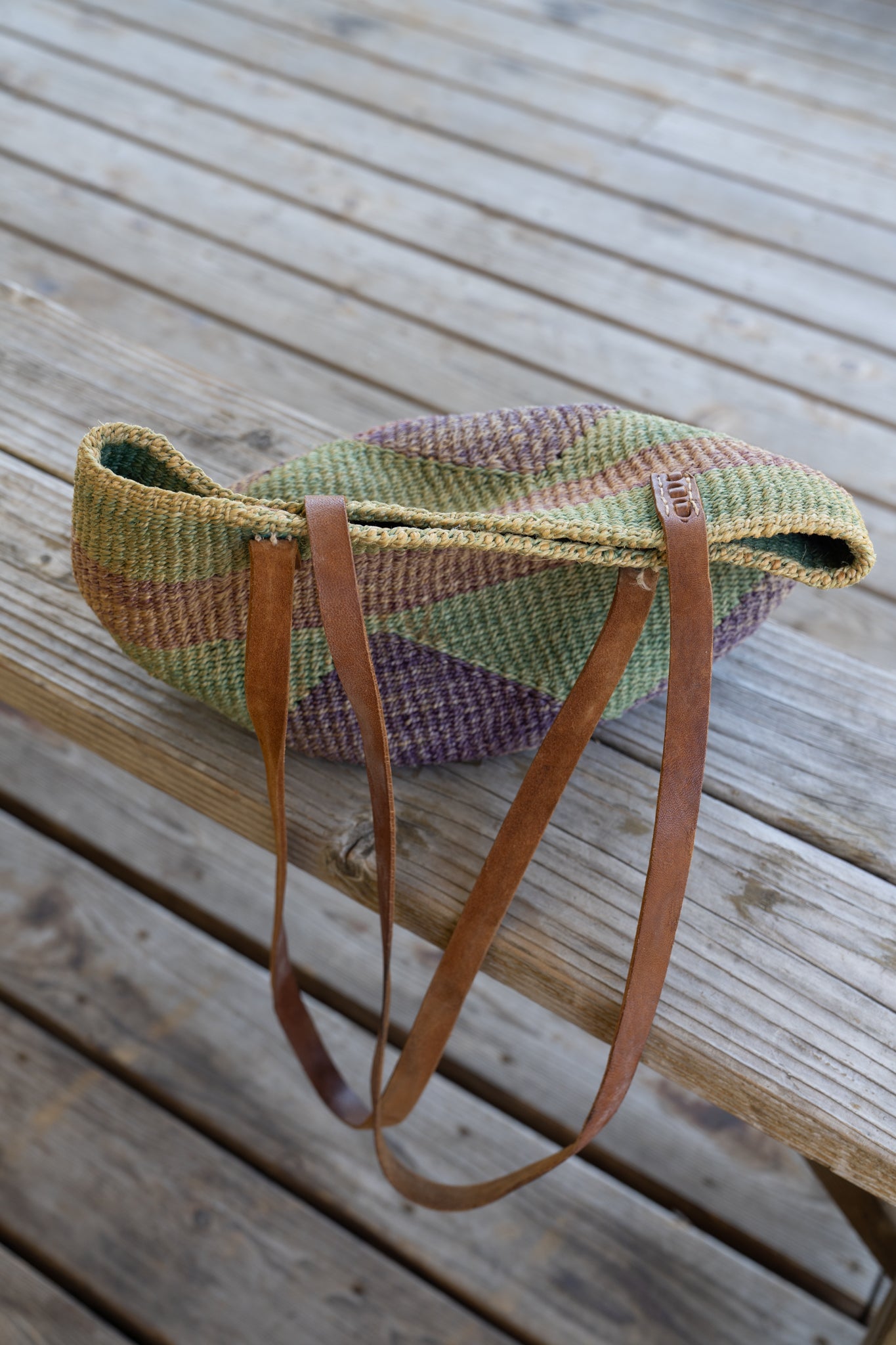 Midnight Woven Bag