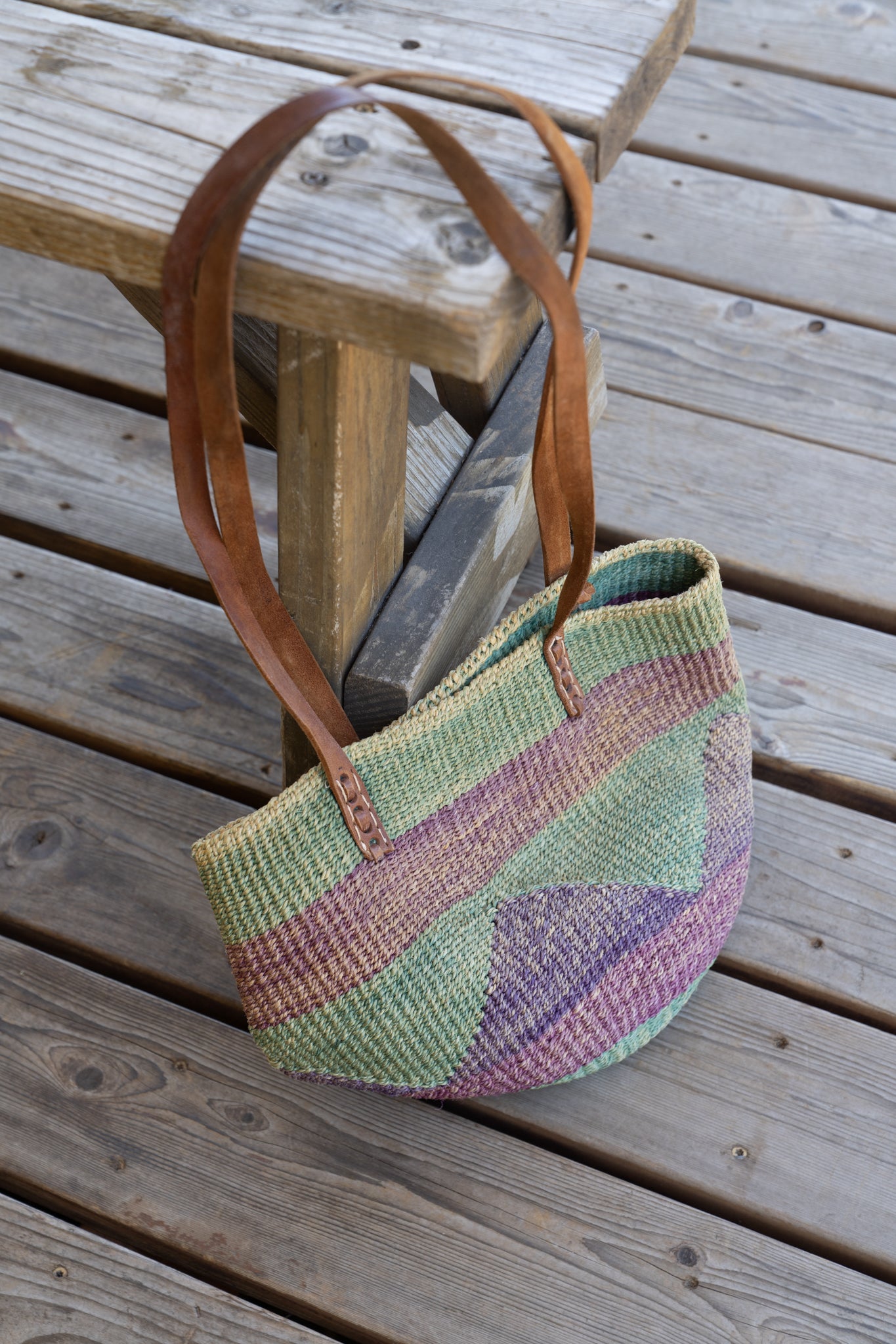 Midnight Woven Bag