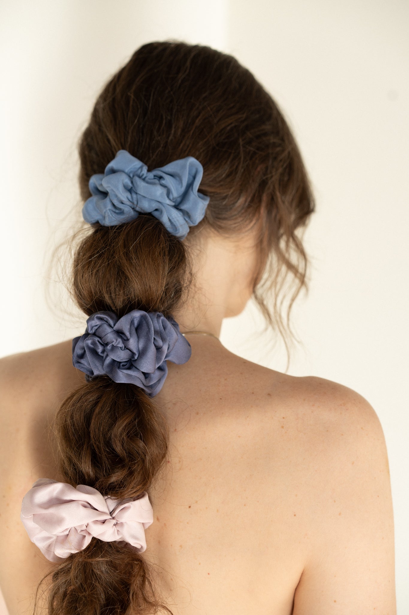 Afterlight Silk Scrunchie Set
