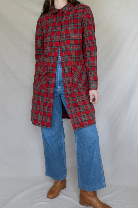 Wool Plaid Shirt