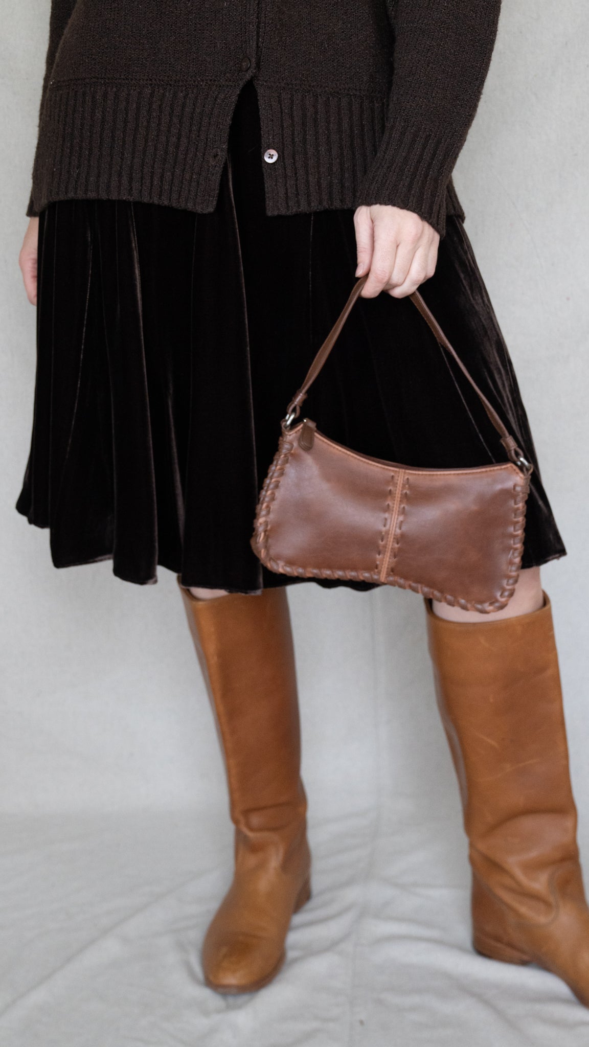 Faux Leather Handbag