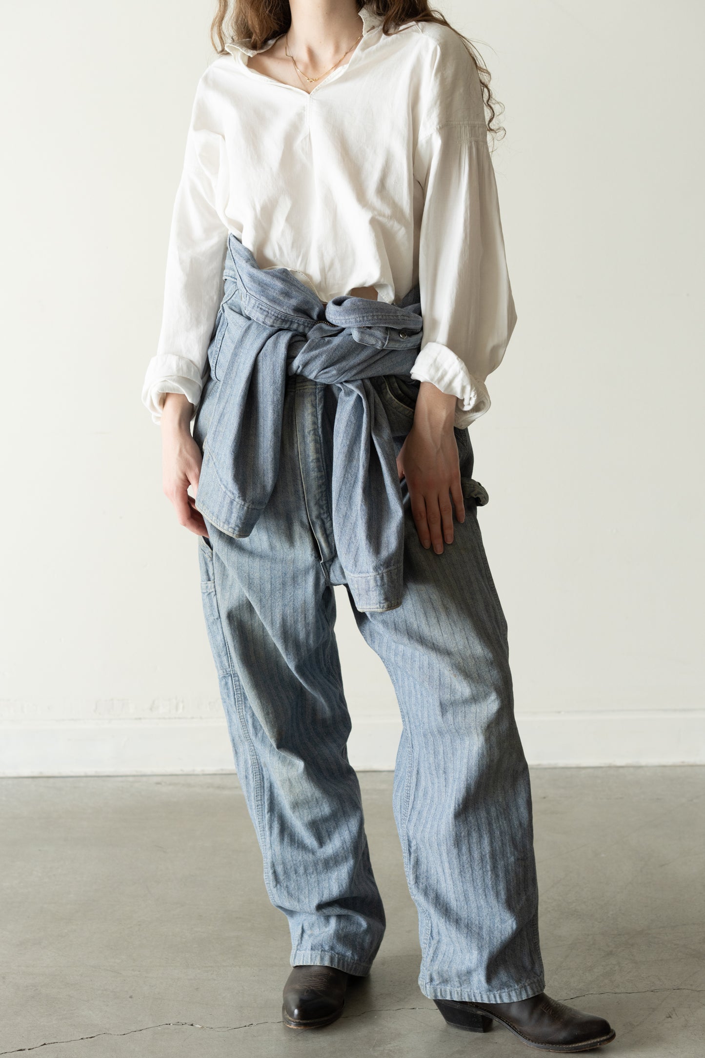 Cotton Eyelet Peasant Blouse