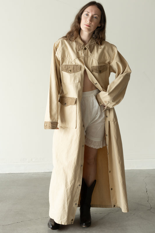 Cotton Western Duster