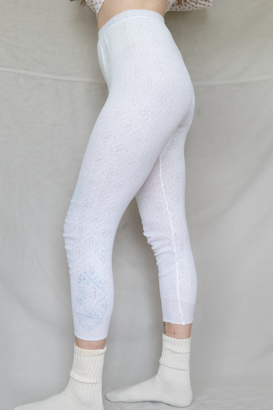 Cotton Pointelle Legging