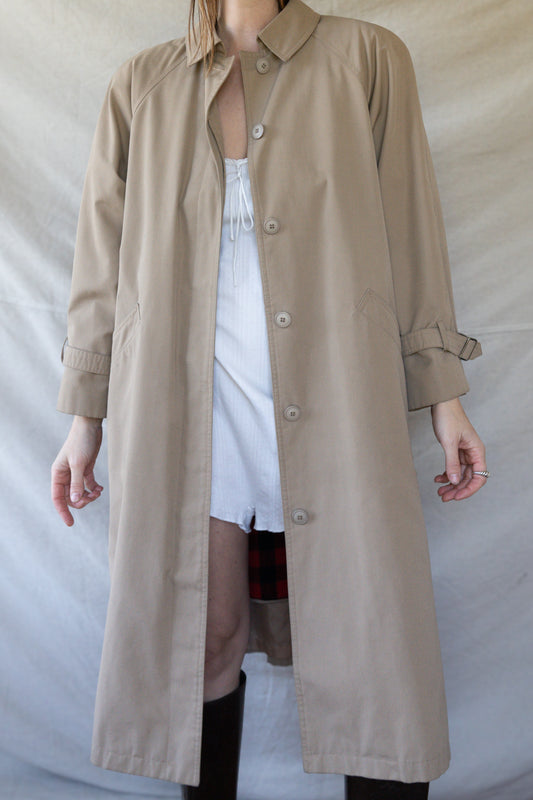 Misty Harbor Trench Coat