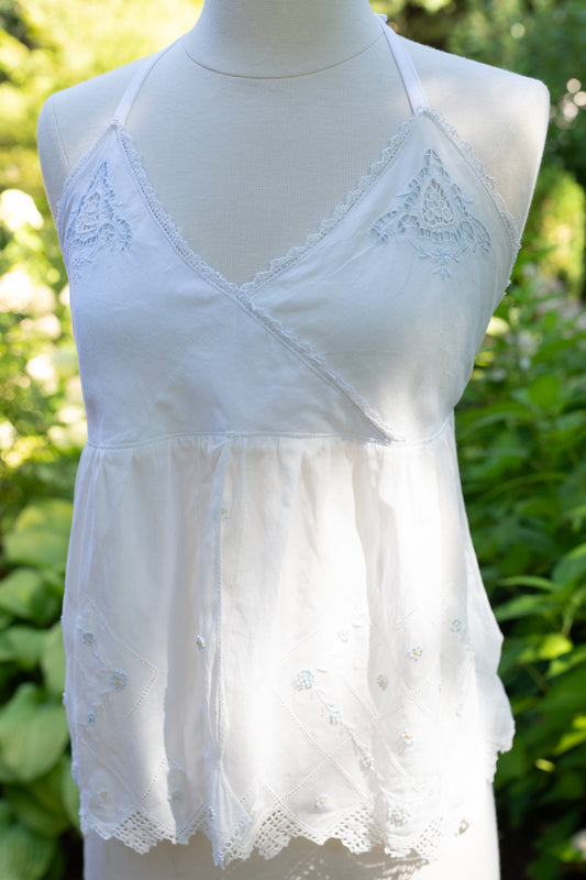 Forget-Me-Not Hankie Top