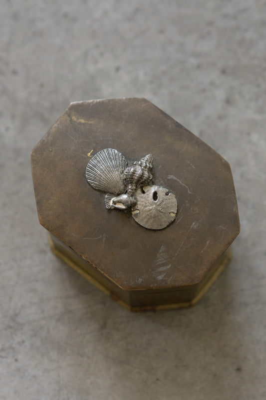 Brass Sea Trinket Box