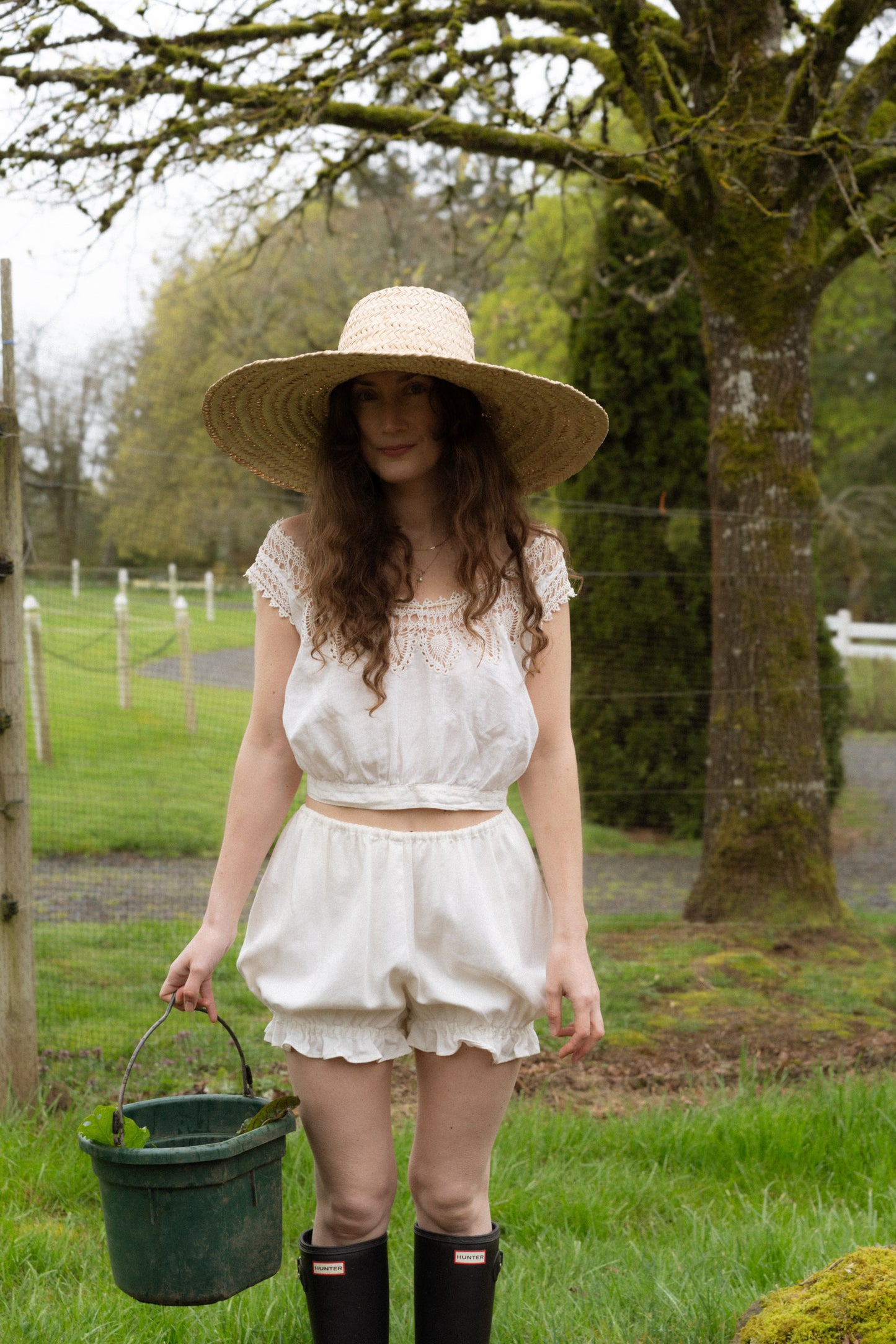 Antique Linen Lace Blouse