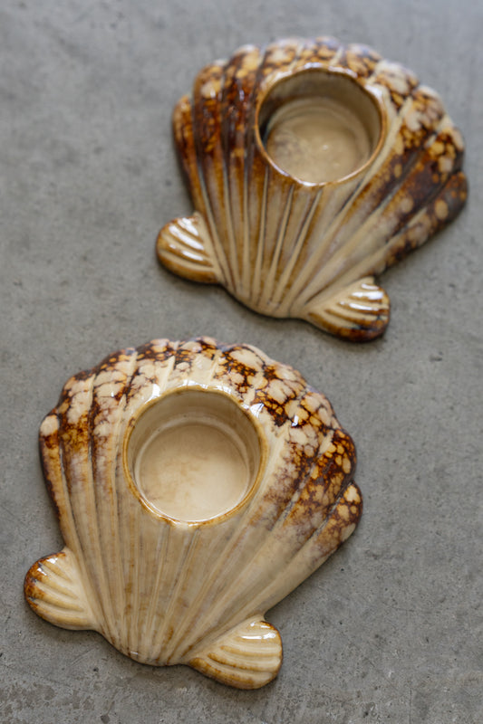 Shell Candle Holders