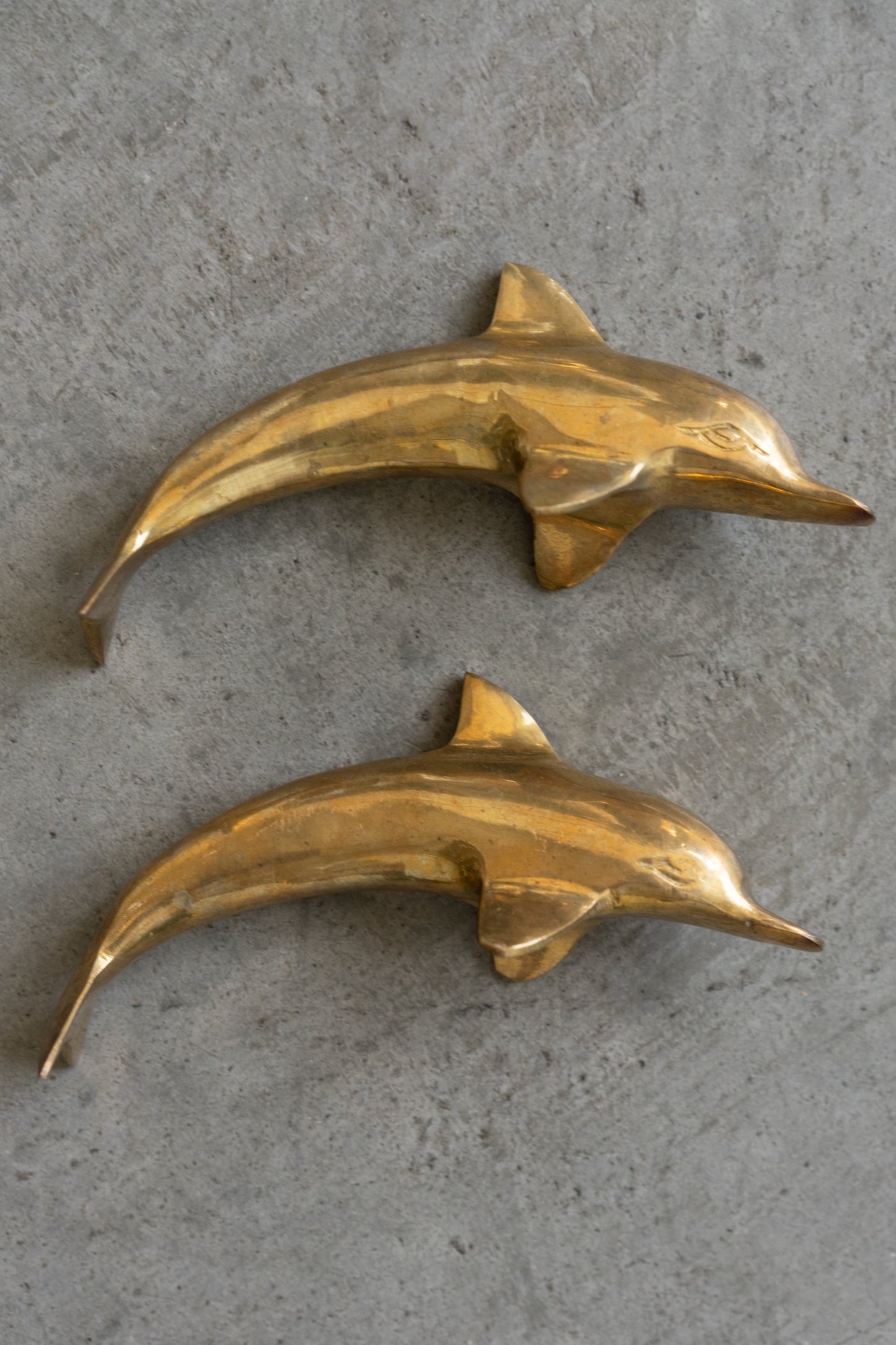 Brass Dolphin Figurine