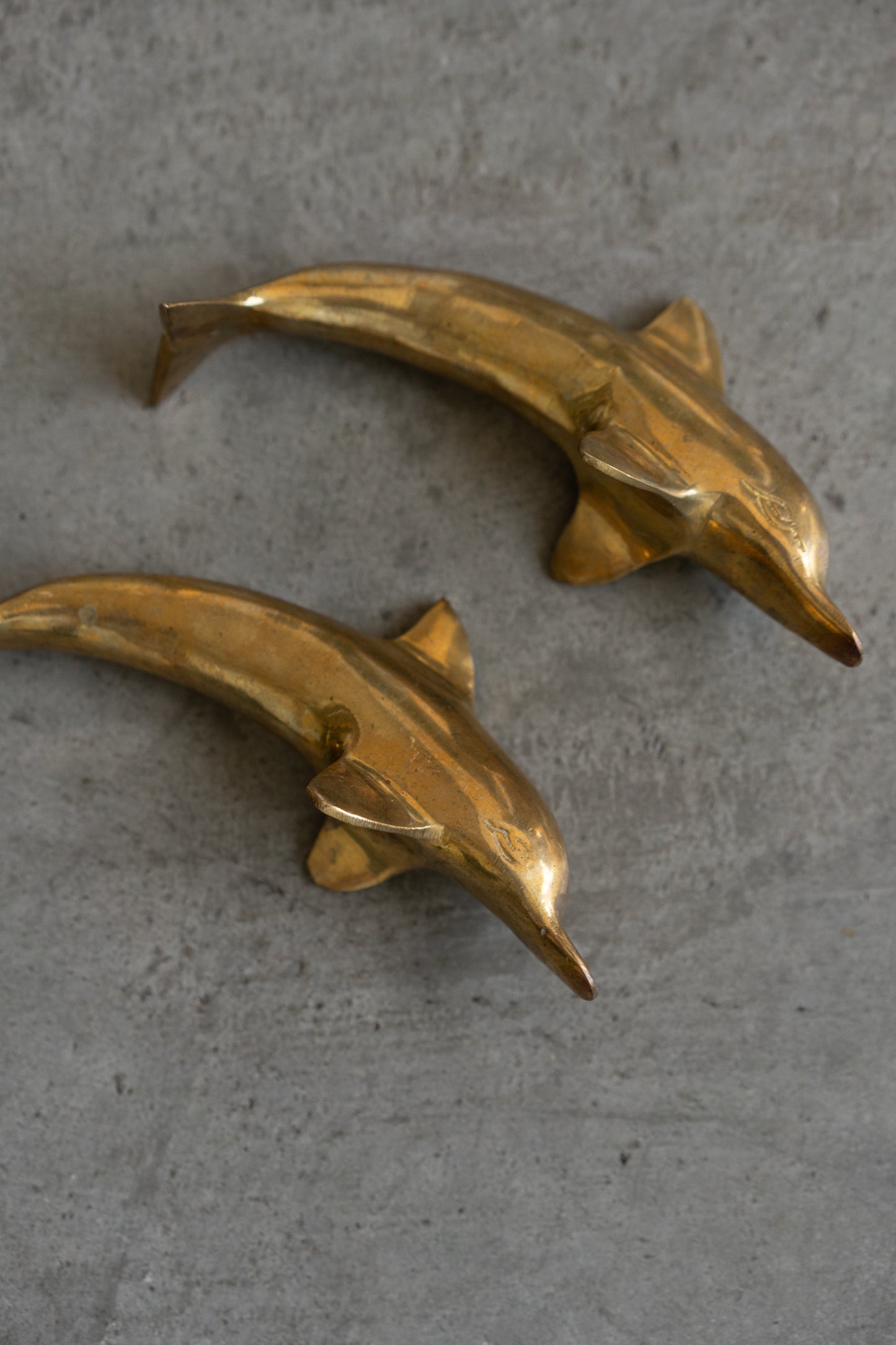 Brass Dolphin Figurine