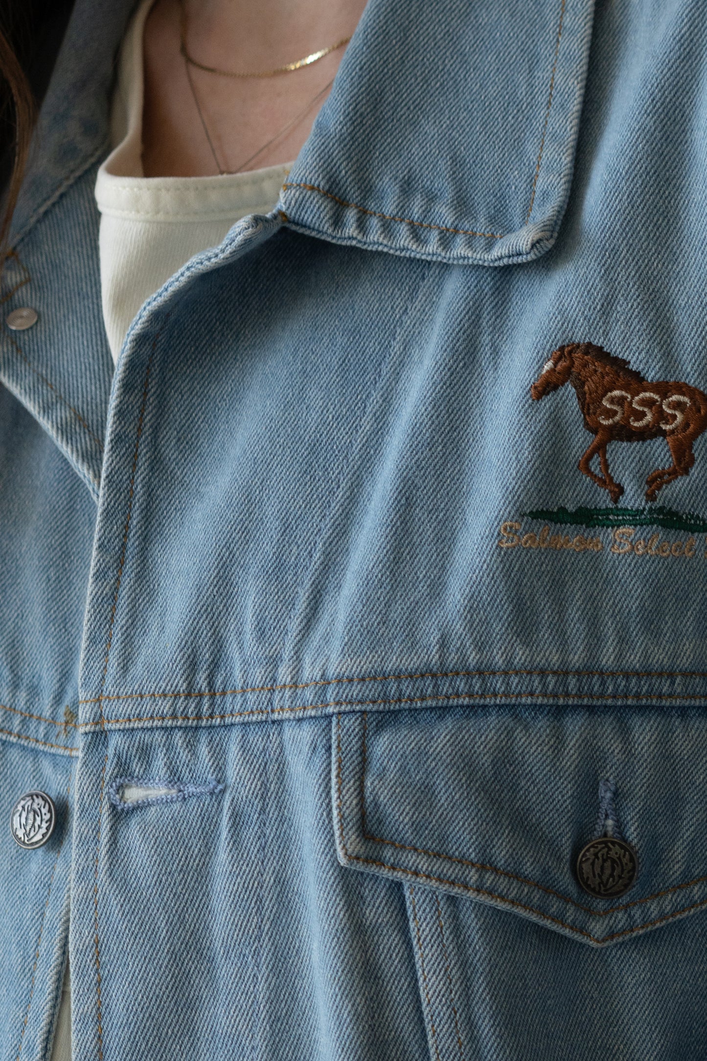 Salmon Select Denim Jacket
