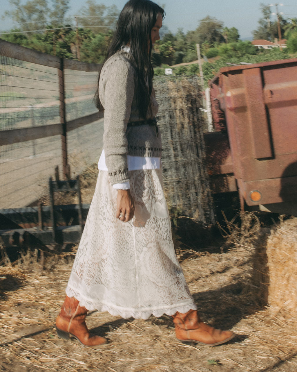 Hickory Lace Skirt