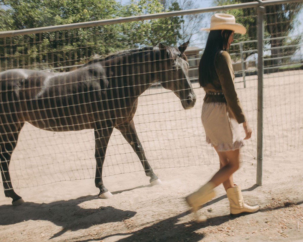 Dakota Stripe Short