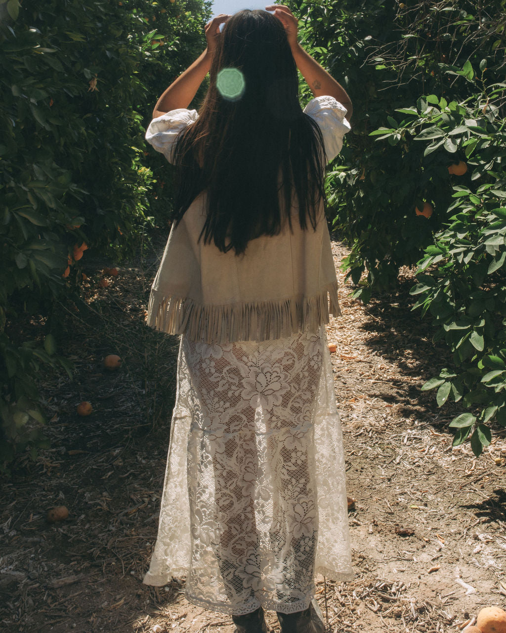 Fringe Suede Western Vest