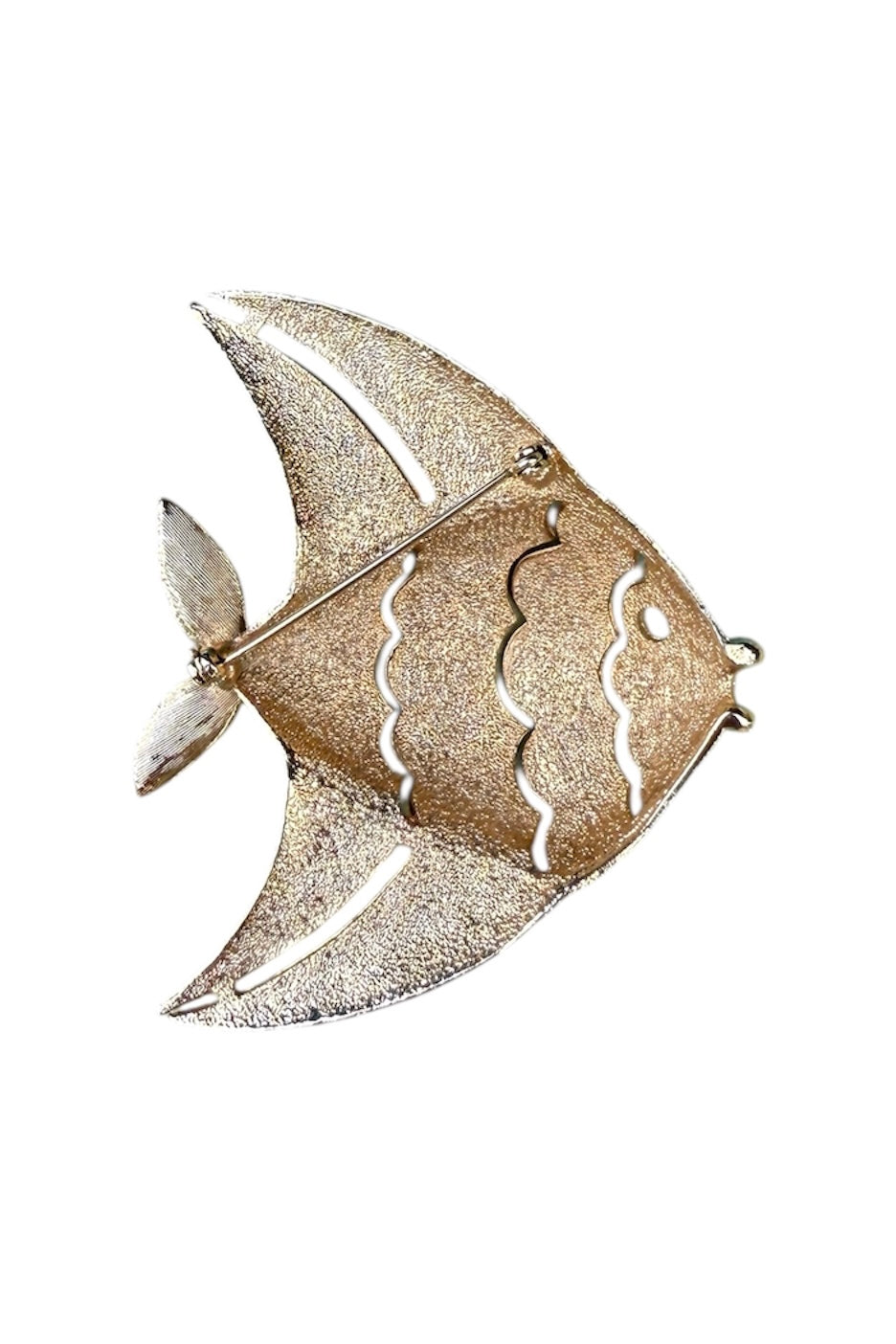 Large Gold-Tone Brooch