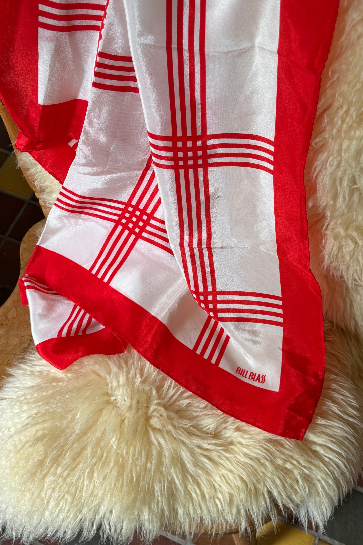 Silk Bill Blass Scarf