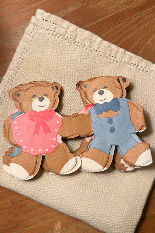 Vintage Teddy Bear Garland