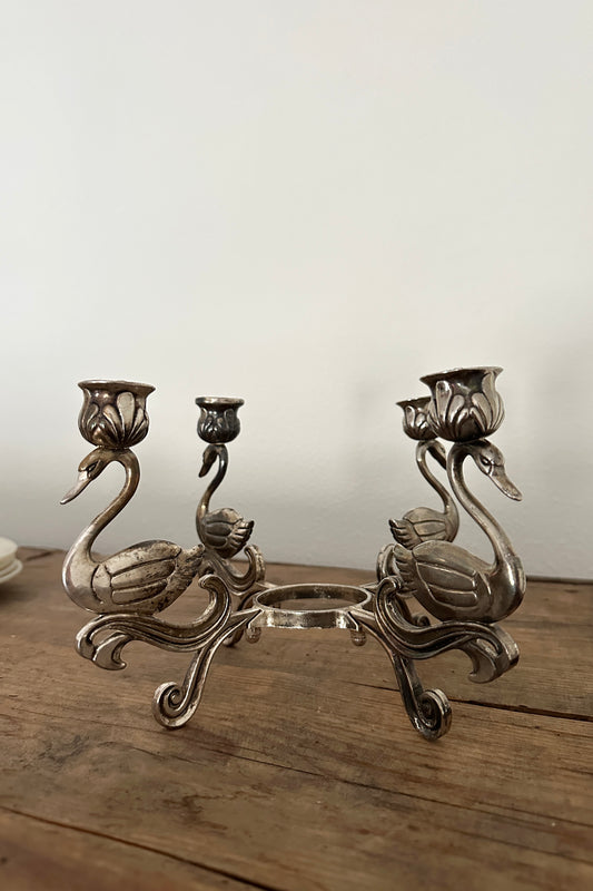 Swan Candelabra