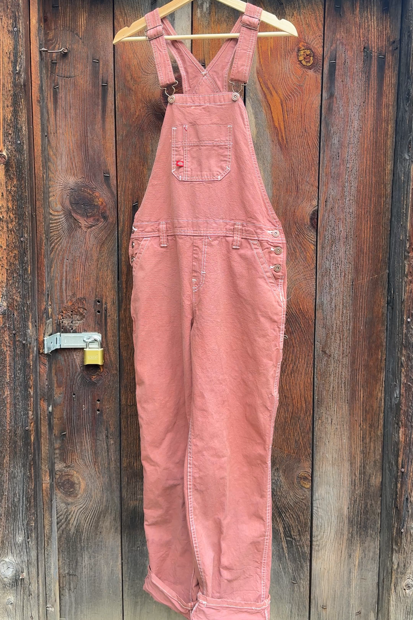 Hand-Dyed Dickies Cotton Overalls