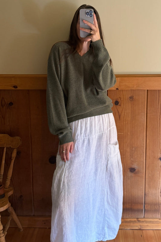 Lands End Lambswool Sweater