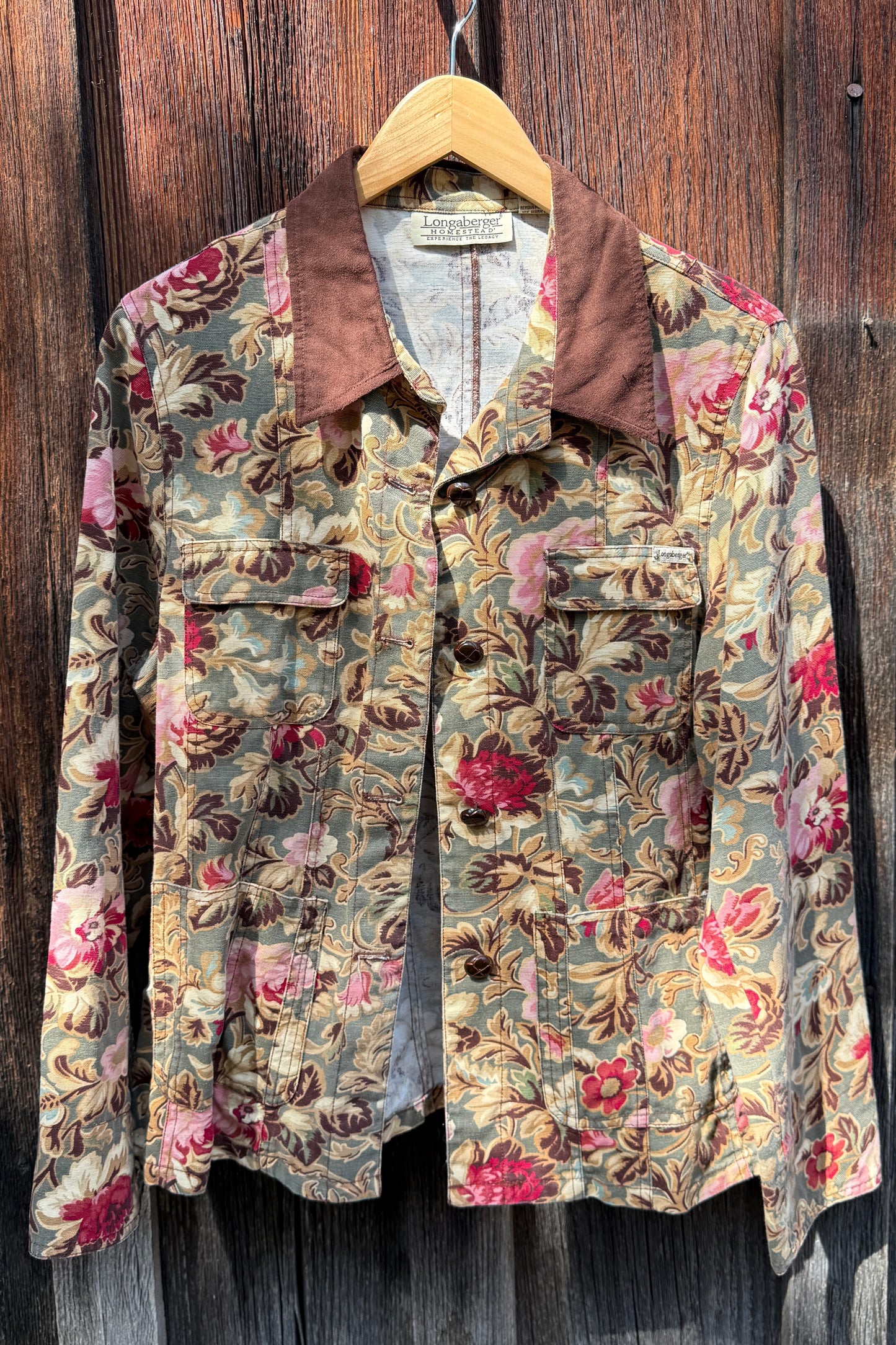 Floral Barn Coat