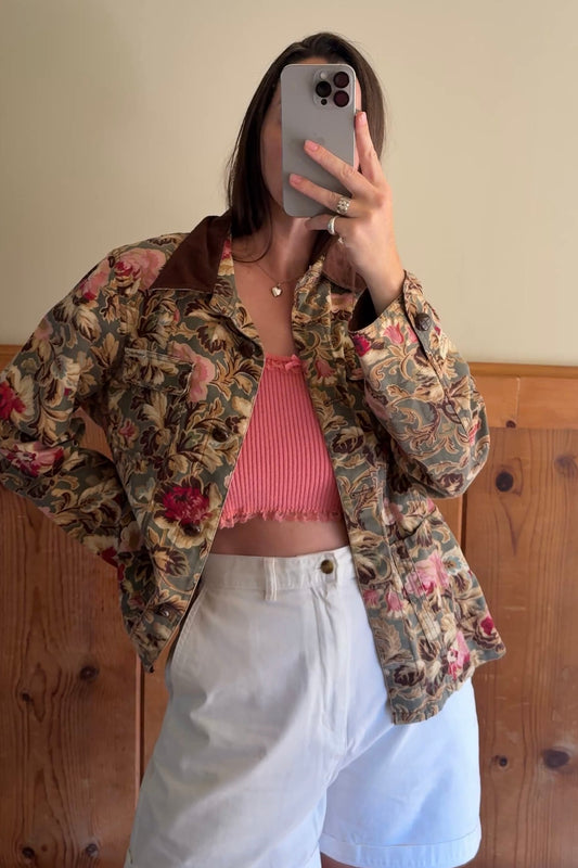 Floral Barn Coat