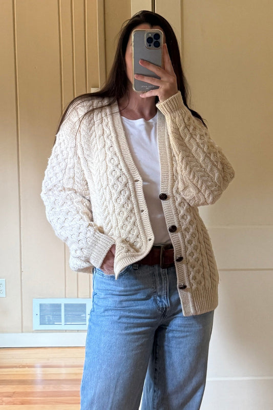 John Molloy Wool Cardigan