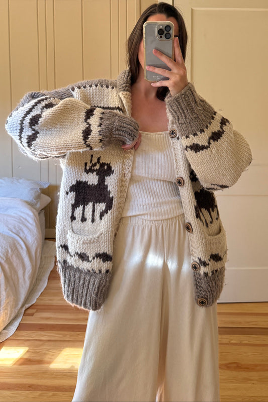 Hand-Knit Cardigan
