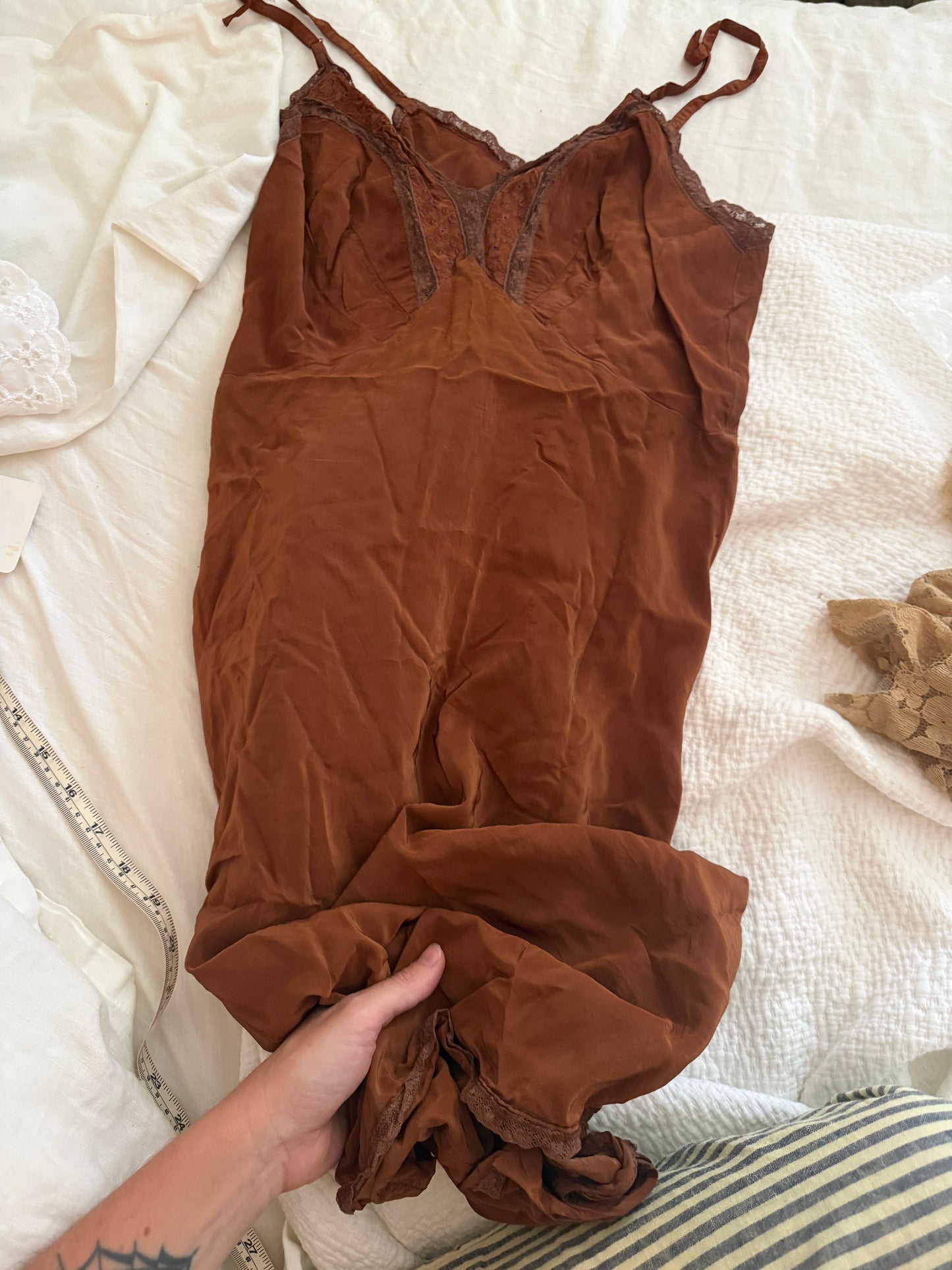 Hand-Dyed Slip Dress