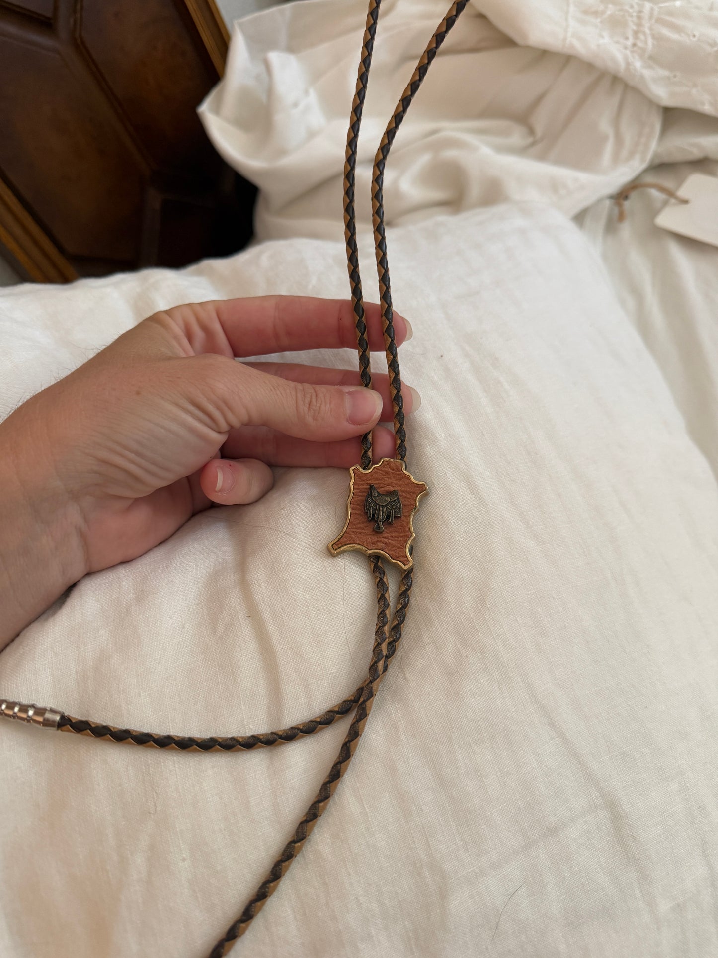 Saddle Bolo Tie
