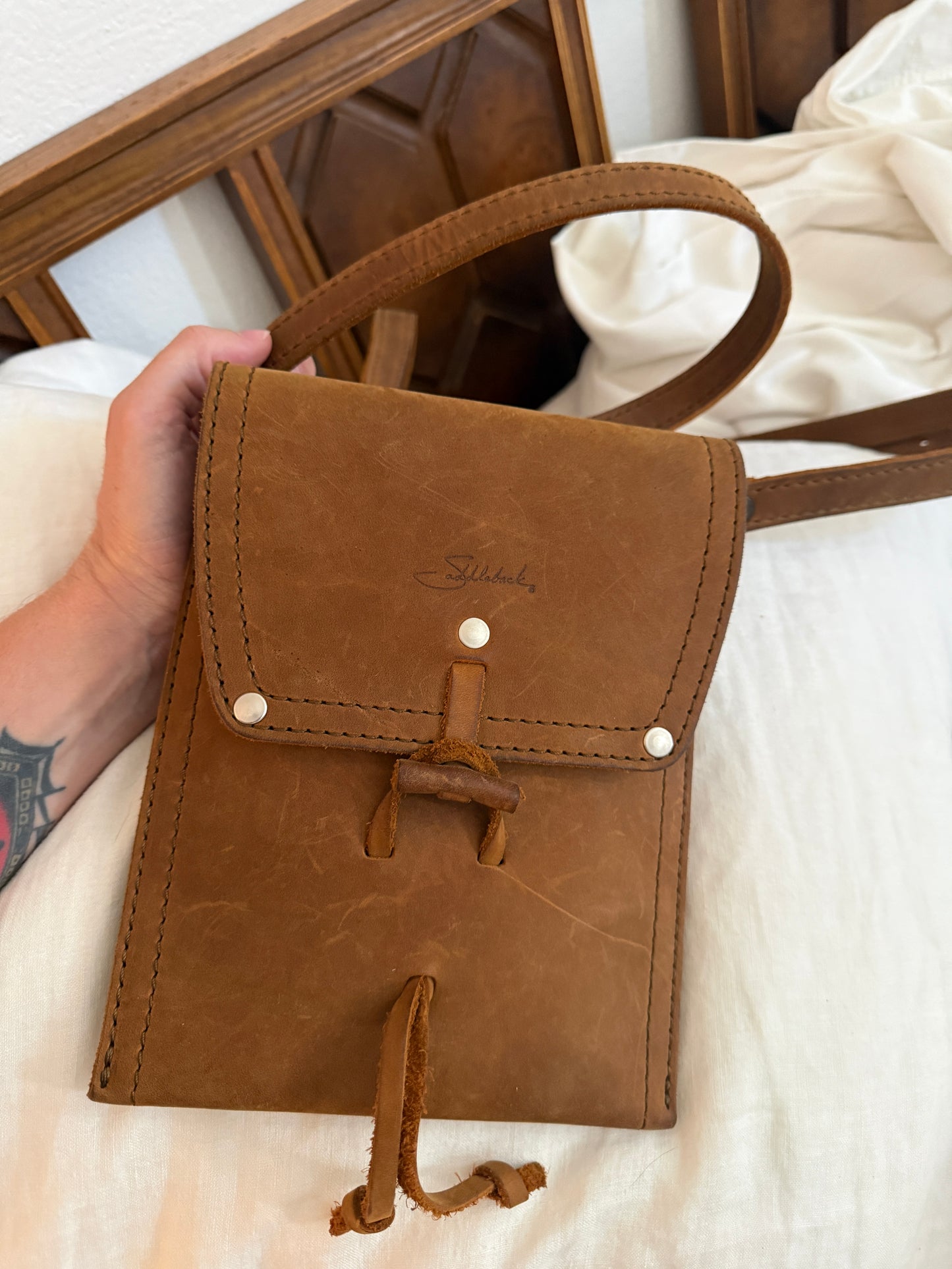 Saddleback Leather Crossbody Bag