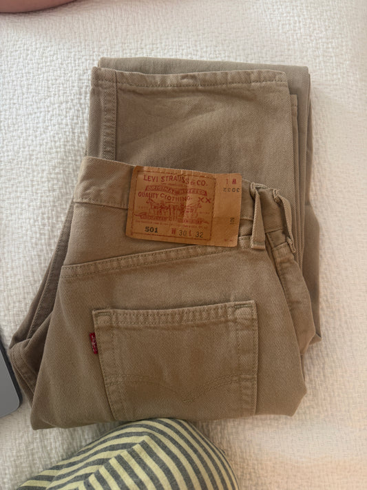 Vintage Levi’s 501 Button Fly Jeans