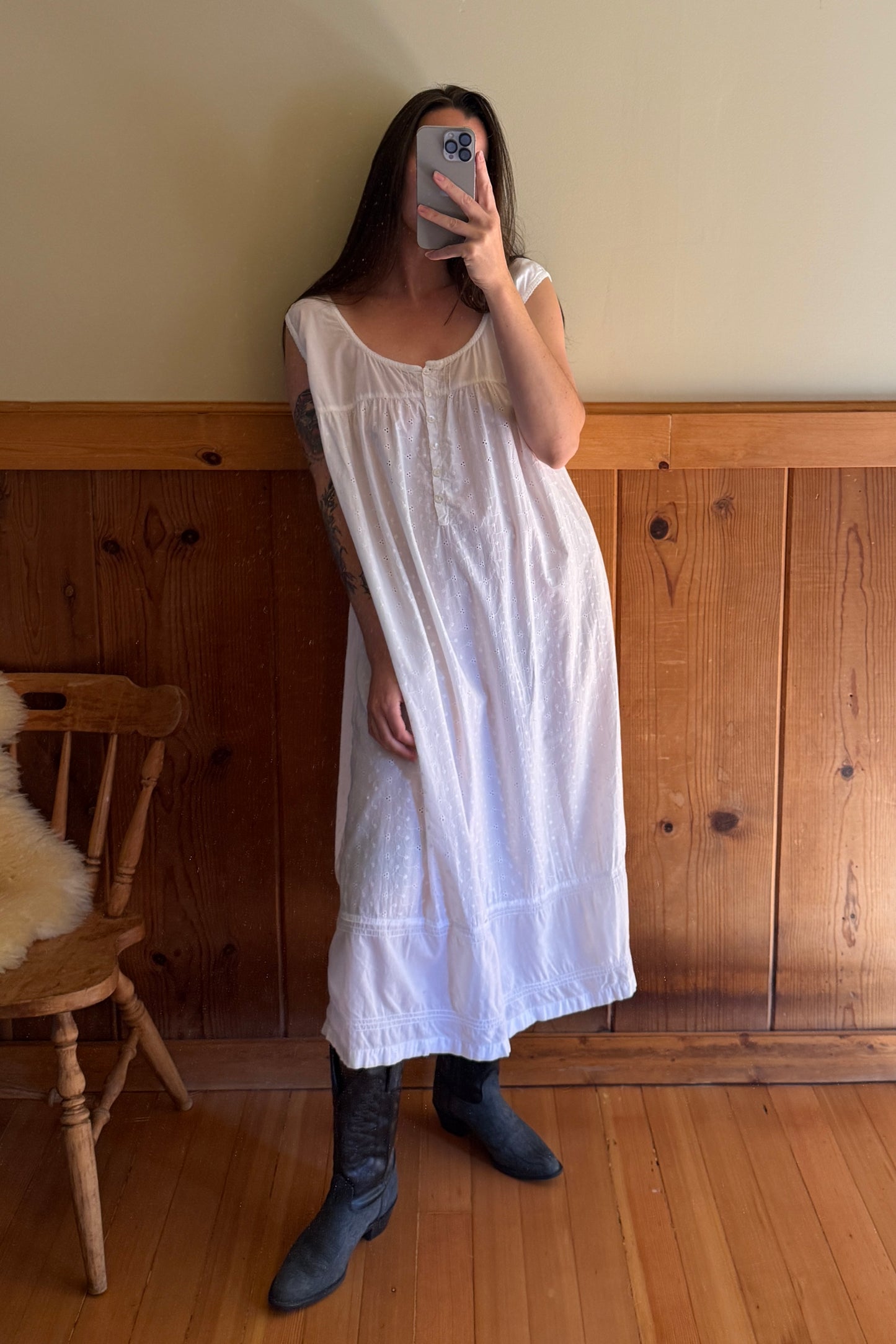 Eyelet Nightgown