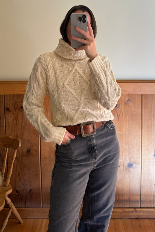 Wool Turtleneck Sweater