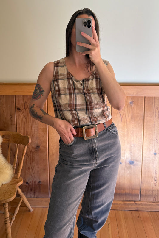 Plaid Tank