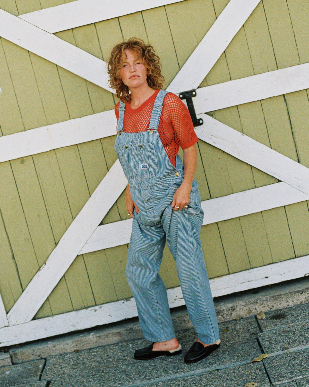 Hickory Stripe Workwear Overalls