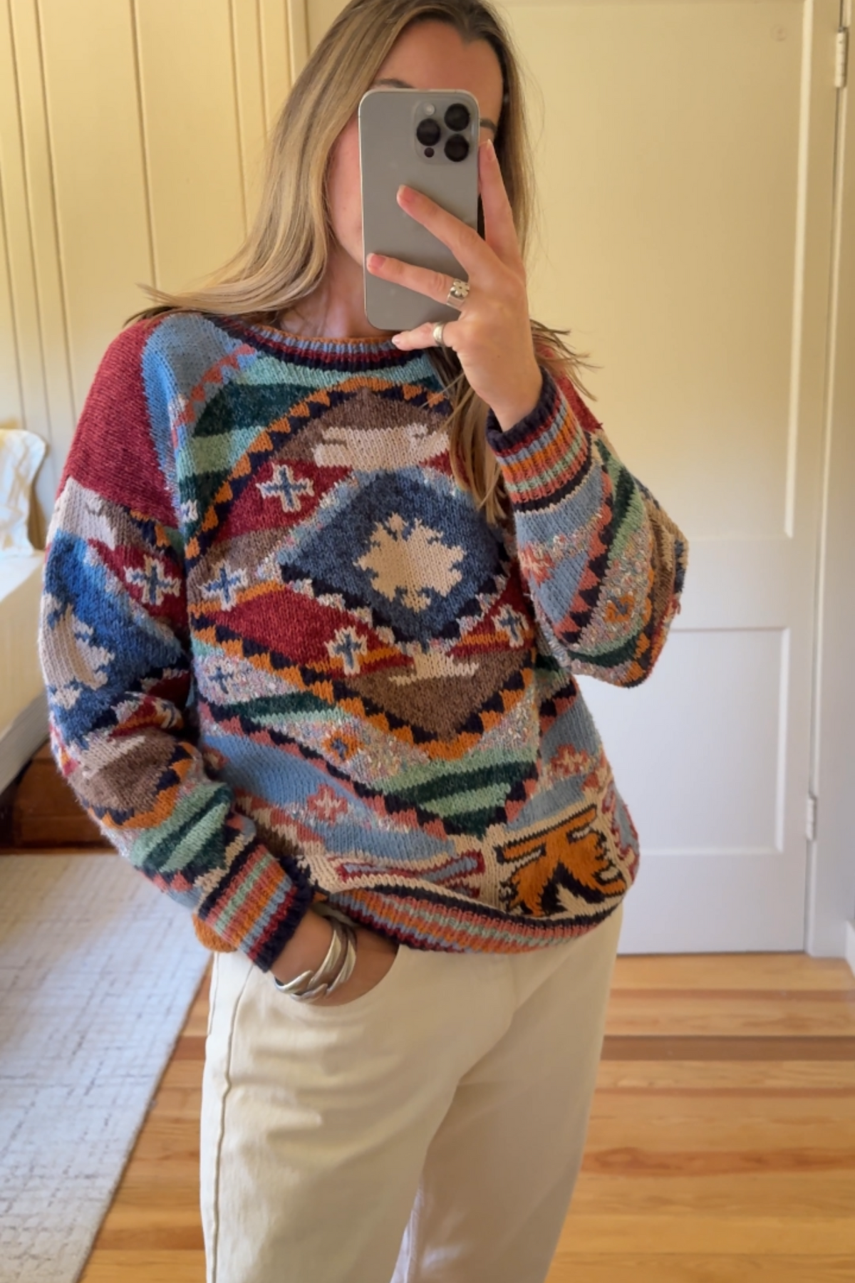 Southwestern Knit Sweater