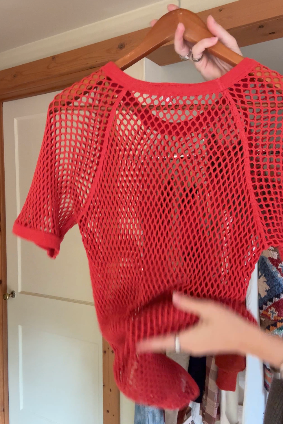 L.L.Bean Cotton Mesh Shirt