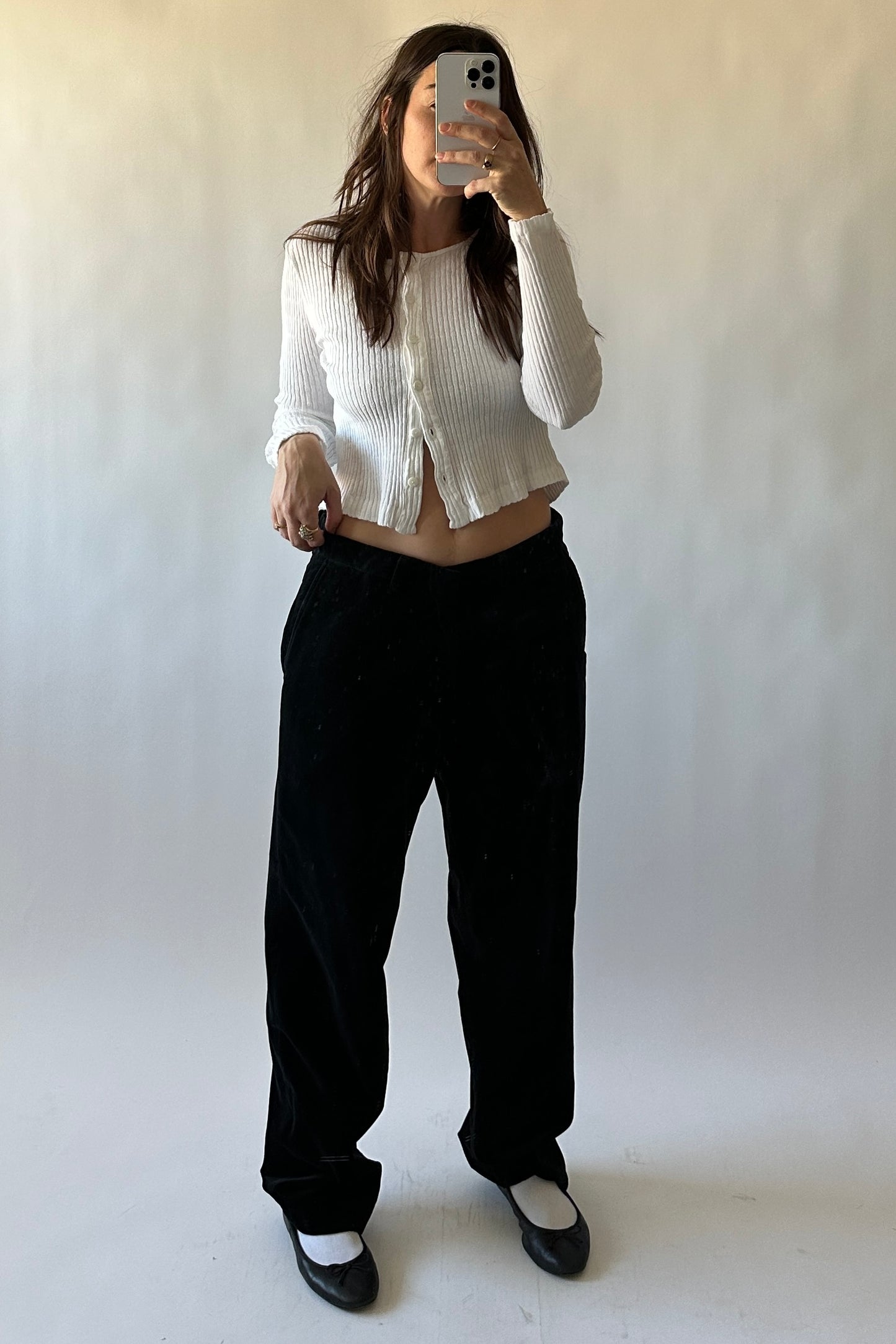 Polo Crushed Velvet Pant