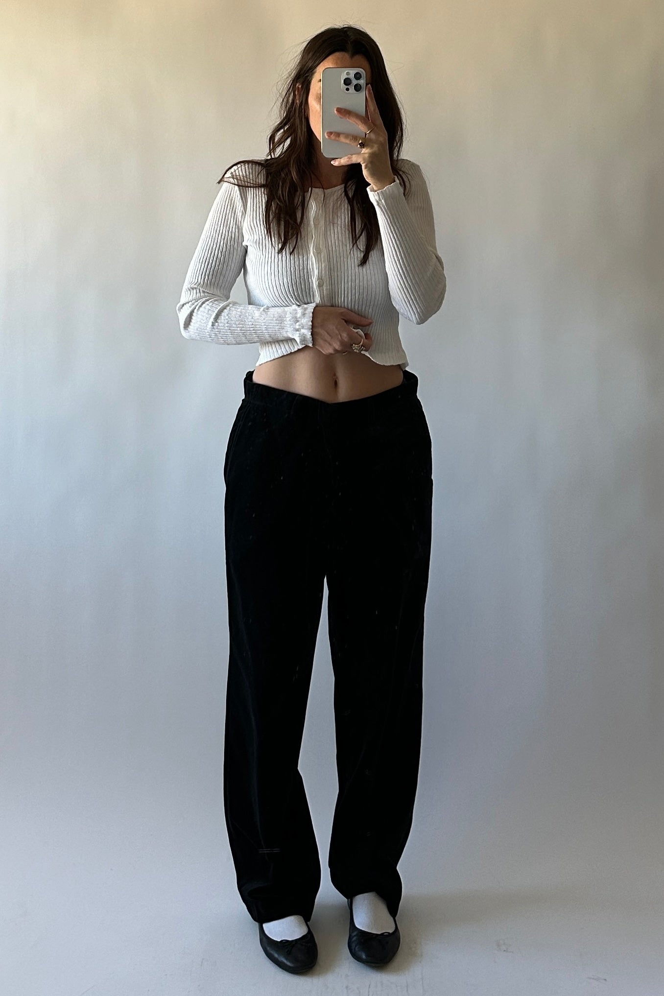 Polo Crushed Velvet Pant