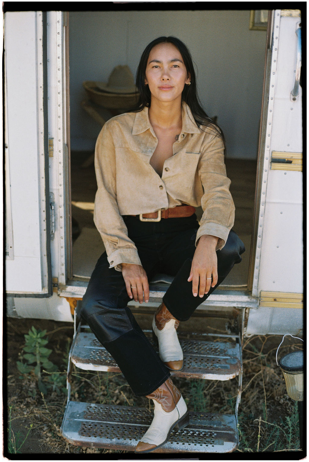 Suede Shirt Jacket
