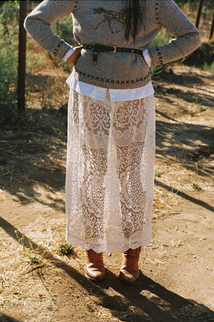 Hickory Lace Skirt
