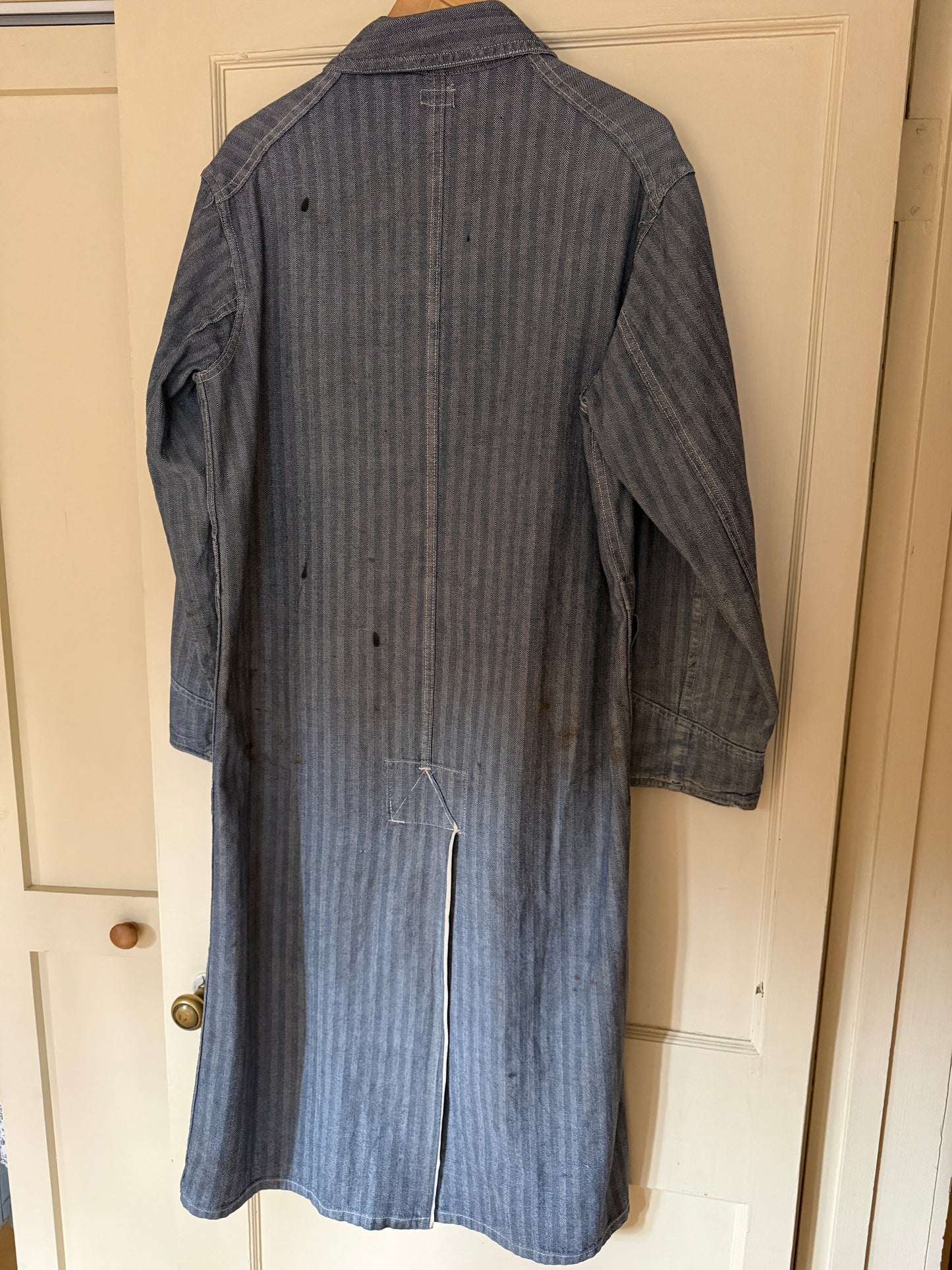 Herringbone Denim Work Coat